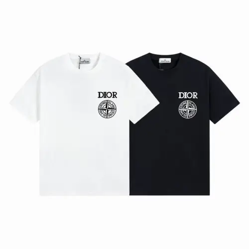 Stone Island T-Shirts for Men Black/White #B47154