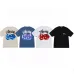 Stussy 2024 New Summer Collection Dice and Alphabet Print Loose Half Sleeve Stussy T-shirt for Men and Women, 230g Pure Cotton Tubular Fabric, Sizes S-XXL #B33162