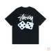 Stussy Dice Print Unisex Short Sleeve T-shirt #9999933143