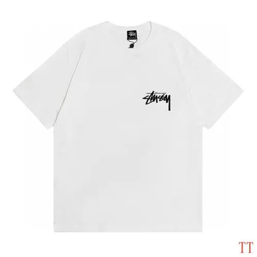 Stussy Hippopotamus print short-sleeved T-shirt for men and women #9999933096