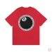 Stussy No. 8 Ball Series Black 8 Print Round Neck Pullover Short Sleeve T-shirt #9999933130