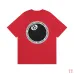 Stussy No. 8 Ball Series Black 8 Print Round Neck Pullover Short Sleeve T-shirt #9999933130