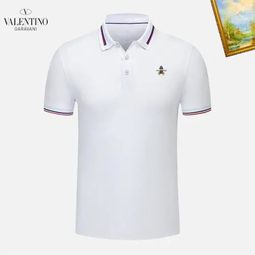 VALENTINO T-shirts Polo for men Buttons Black/White/Blue/Red/Grey #B46650