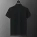 VALENTINO T-shirts Polo for men Pure black Pure white #B46652