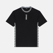 Versace LA GRECA T-SHIRT for Men AAA+ Versace T-shirt Black/White #99922873