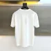 Versace T-Shirts Blue Milan Inspired Graphic Luxury Cotton Black/White #B54161