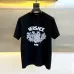 Versace T-Shirts Blue Milan Inspired Graphic Luxury Cotton Black/White #B54161