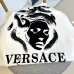 Versace T-Shirts for AAAA Versace T-Shirts Versace Medusa Embroidered T-shirt Black/White #B53888