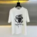 Versace T-Shirts for AAAA Versace T-Shirts Versace Medusa Embroidered T-shirt Black/White #B53888