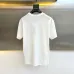 Versace White Tee Grid Patterned Logo Print Epitomizing Luxury Streetwear Black/White #B54160