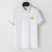 Pure Cotton Versace Polo Men t-shirts White/Black #B33871