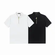 Versace T-Shirts Polo for Men t-shirts Pure black Pure white #B46644