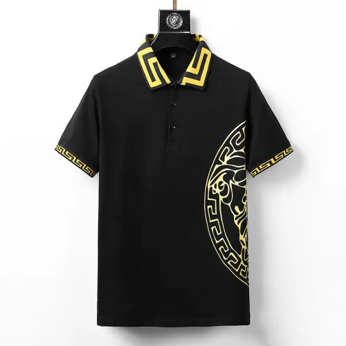 Versace Polo Shirts for Men Black/White #99904402