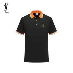 YSL T-Shirts Polo for MEN Black/White/Red/Green/Grey #B46655