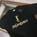 YSL T-Shirts for MEN Black/White #B53071
