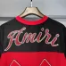 Amiri Red and Black Number 22 Mesh Jersey and Shorts Two Piece Set for Men #B54194