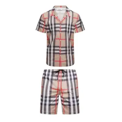 Burberry Set for Men Shirt and Short/One-piece short #B45118