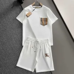 Burberry Tracksuits for Burberry Short Tracksuits for men #B53348
