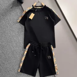 Burberry Tracksuits for Burberry Short Tracksuits for men #B53351
