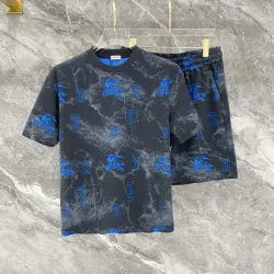 Burberry Tracksuits for Burberry Short Tracksuits for men #B64371