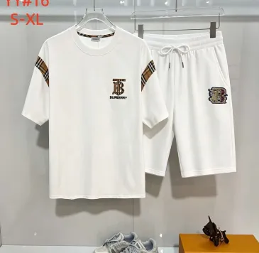 Burberry Tracksuits for Burberry Short Tracksuits for men #B66538