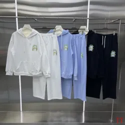 Casablanca Tracksuits Black/White/Blue #B54640