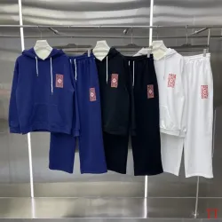 Casablanca Tracksuits Black/White/Blue #B54641