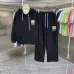 Casablanca Tracksuits Black/White/Blue #B54644