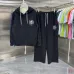 Casablanca Tracksuits Black/White/Pink #B54642