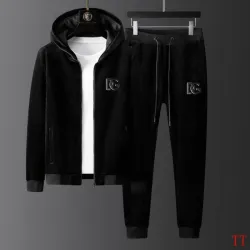 D&G Tracksuits for Men Fleece-lined and thickened #B57992