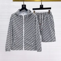 Dior tracksuits for Dior Short Tracksuits for men #B36895