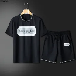 Dior tracksuits for Dior Short Tracksuits for men #B48757