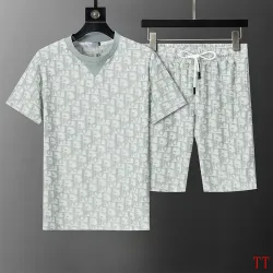 Dior tracksuits for Dior Short Tracksuits for men #B49523