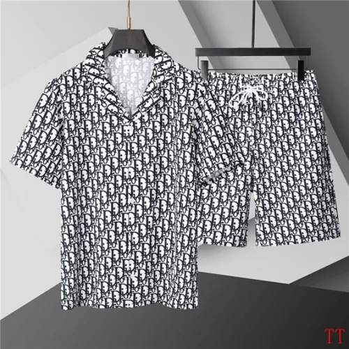 Dior tracksuits for Dior Short Tracksuits for men #B51200