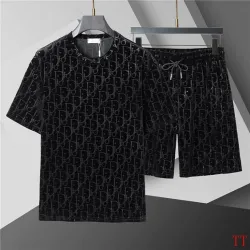 Dior tracksuits for Dior Short Tracksuits for men #B65813