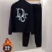 Dior tracksuits for Dior Short Tracksuits for men Fleece-lined and thickened #B57997