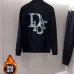Dior tracksuits for Dior Short Tracksuits for men Fleece-lined and thickened #B57997