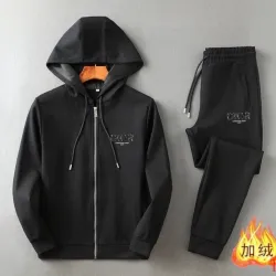 Dior tracksuits for Dior Short Tracksuits for men Fleece-lined and thickened #B58004