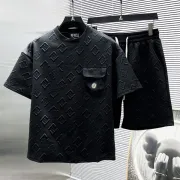 Fendi Tracksuits for Fendi Short Tracksuits for men #B48924