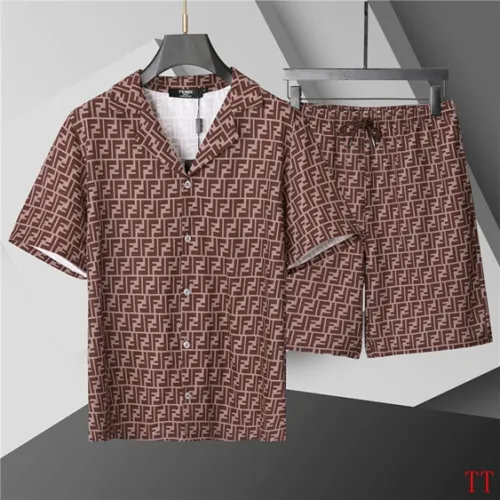 Fendi Tracksuits for Fendi Short Tracksuits for men #B51199