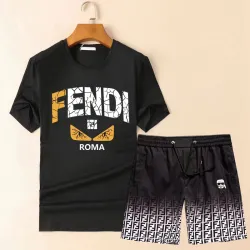 Fendi Tracksuits for Fendi Short Tracksuits for men #B53024