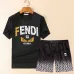 Fendi Tracksuits for Fendi Short Tracksuits for men #B53024