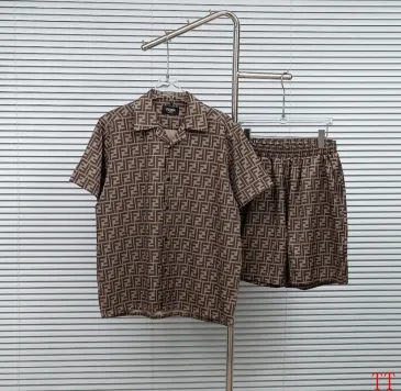 Fendi Tracksuits for Fendi Short Tracksuits for men #B66789