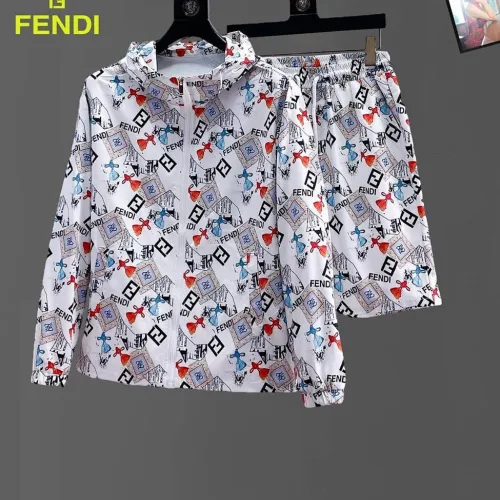 Fendi Tracksuits for Fendi Short Tracksuits for men Sun protection #B63329
