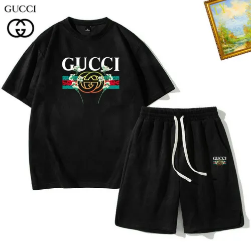 Gucci Tracksuits for Gucci short tracksuits for men #B40827