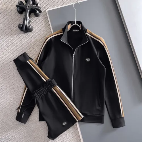 Gucci Tracksuits for Men's  Two Piece Activewear Set: Long Sleeve Jacket and Pants - Fashionable Spring Autumn Male Tracksuits #B53707