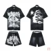Hellstar Tracksuits star Eye of Wisdom Logo tee cotton short #B53757