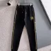 Loewe Inspired Black Tracksuit Set with Gold Accents #B54339