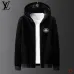 Louis Vuitton tracksuits for Men long tracksuits Fleece-lined and thickened #B57990