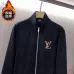 Louis Vuitton tracksuits for Men long tracksuits Fleece-lined and thickened #B57995